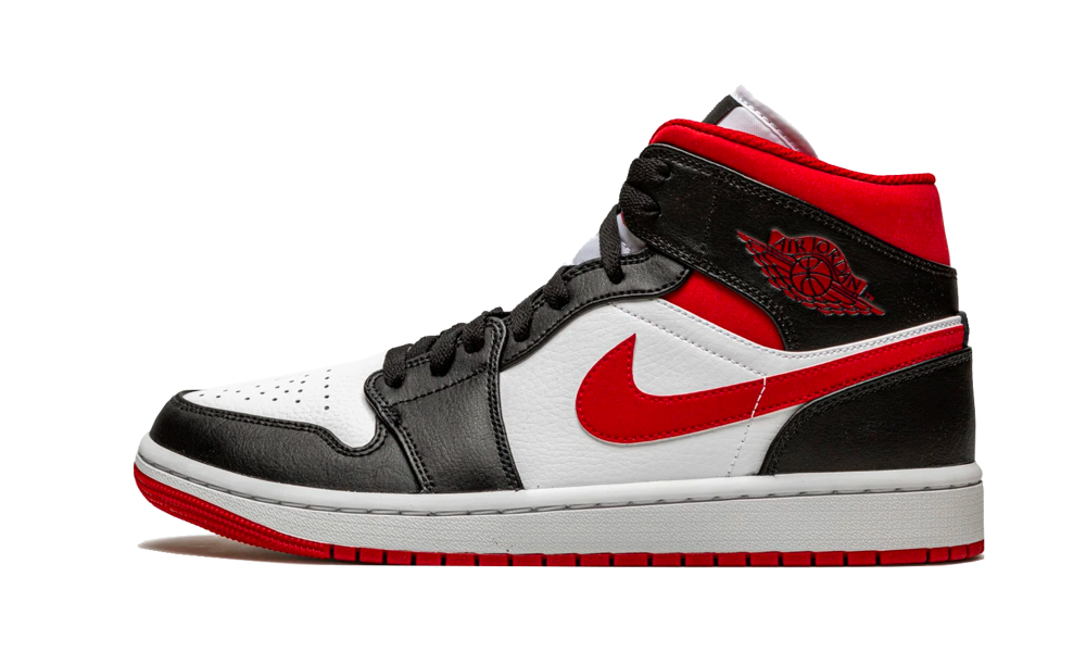 Air Jordan 1 Mid Gym Red Black White