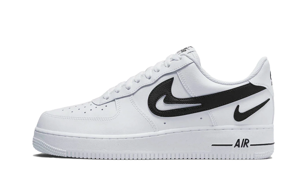 Air Force 1 Low '07 FM Cut Out Swoosh White Black