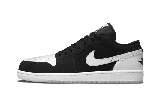 Air Jordan 1 Low Black White Diamond