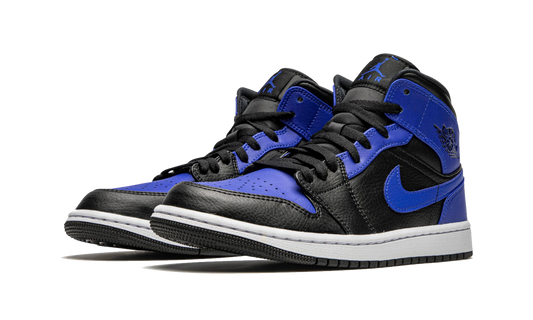 Air Jordan 1 Mid Hyper Royal Tumbled Leather - FashstoreCZ