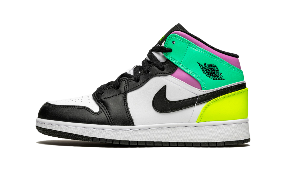 Air Jordan 1 Mid Pastel Black Toe - FashstoreCZ