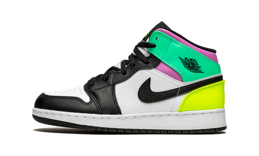 Air Jordan 1 Mid Pastel Black Toe - FashstoreCZ