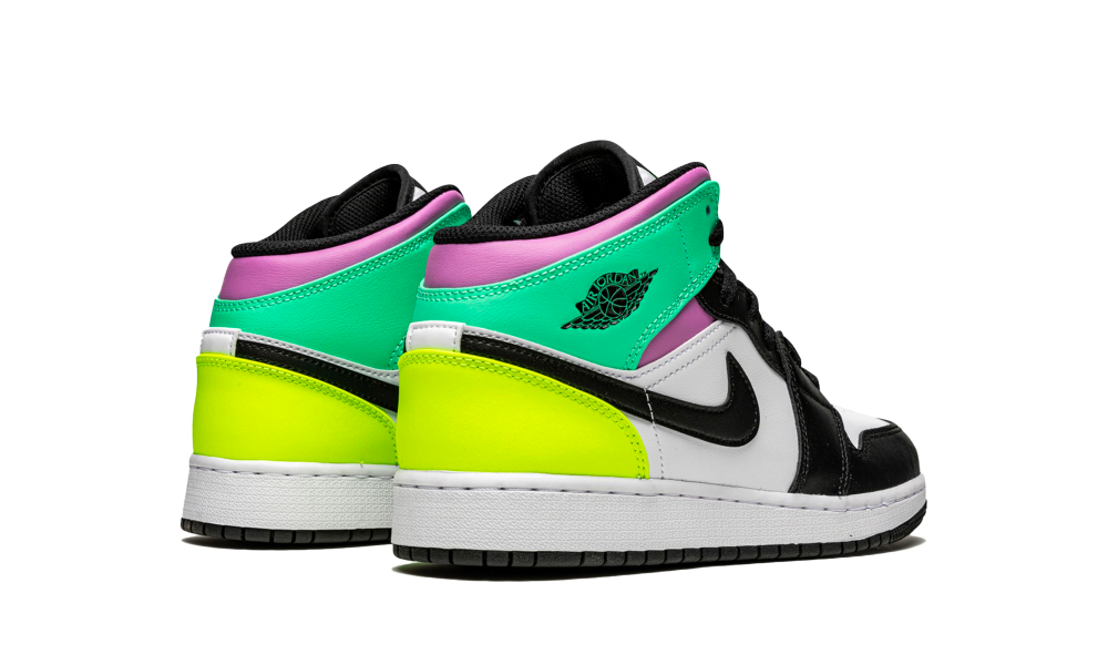 Air Jordan 1 Mid Pastel Black Toe - FashstoreCZ